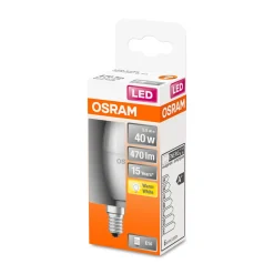 Osram LED-Leuchtmittel E14 warmweiß 40W matt A+