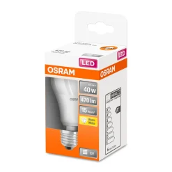 Osram LED-Leuchtmittel E27 40W matt