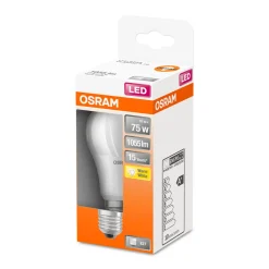 Osram LED-Leuchtmittel E27 75W mattWeiß