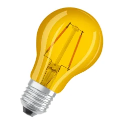 Osram LED-Leuchtmittel Glühlampe E27 2,5W gelb
