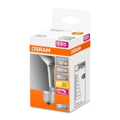 Osram LED-Reflektor dimmbar E27 warmweiß R63