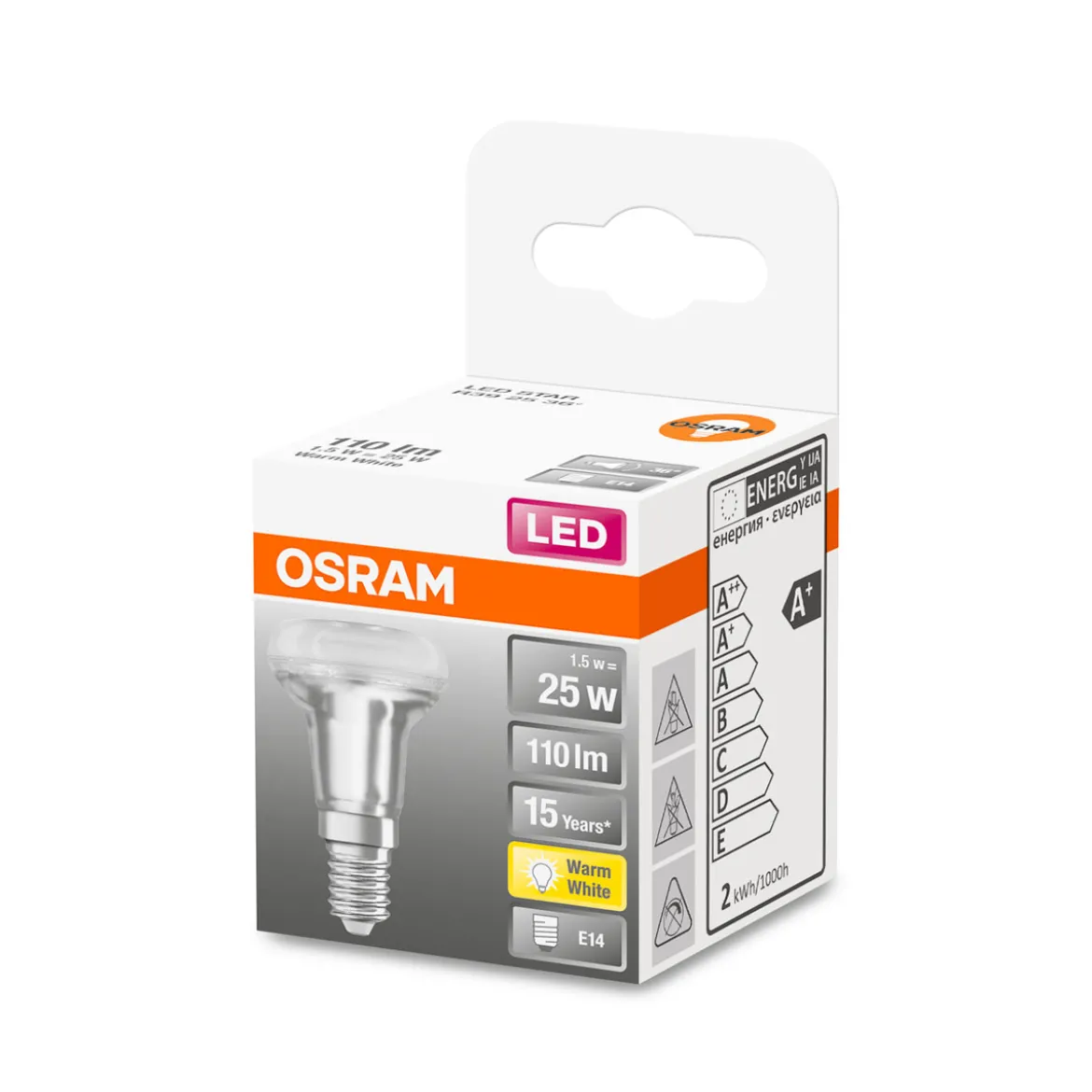 Osram LED-Reflektor E14 25W R63