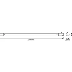 Osram LED-Unterschrankleuchte TubeKit 5ft 4000K weiß