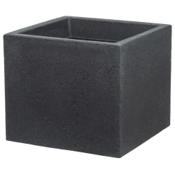 Outdoor-Pflanzgefaess Ccube Stony black240/30
