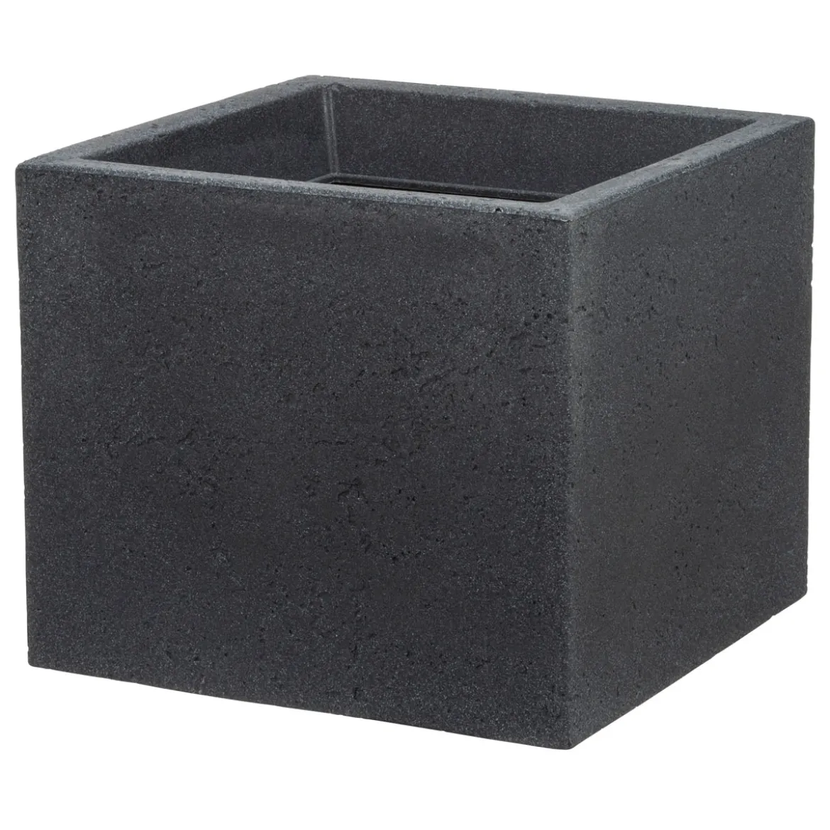 Outdoor-Pflanzgefaess Ccube Stony black240/30