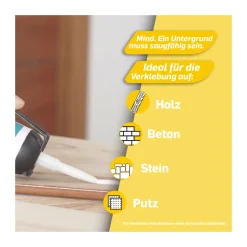 PattexMontagekleber Kleben statt Bohren 133 g