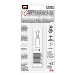 Pattex Sekundenkleber Flüssig Mini Trio 3 x 1 g
