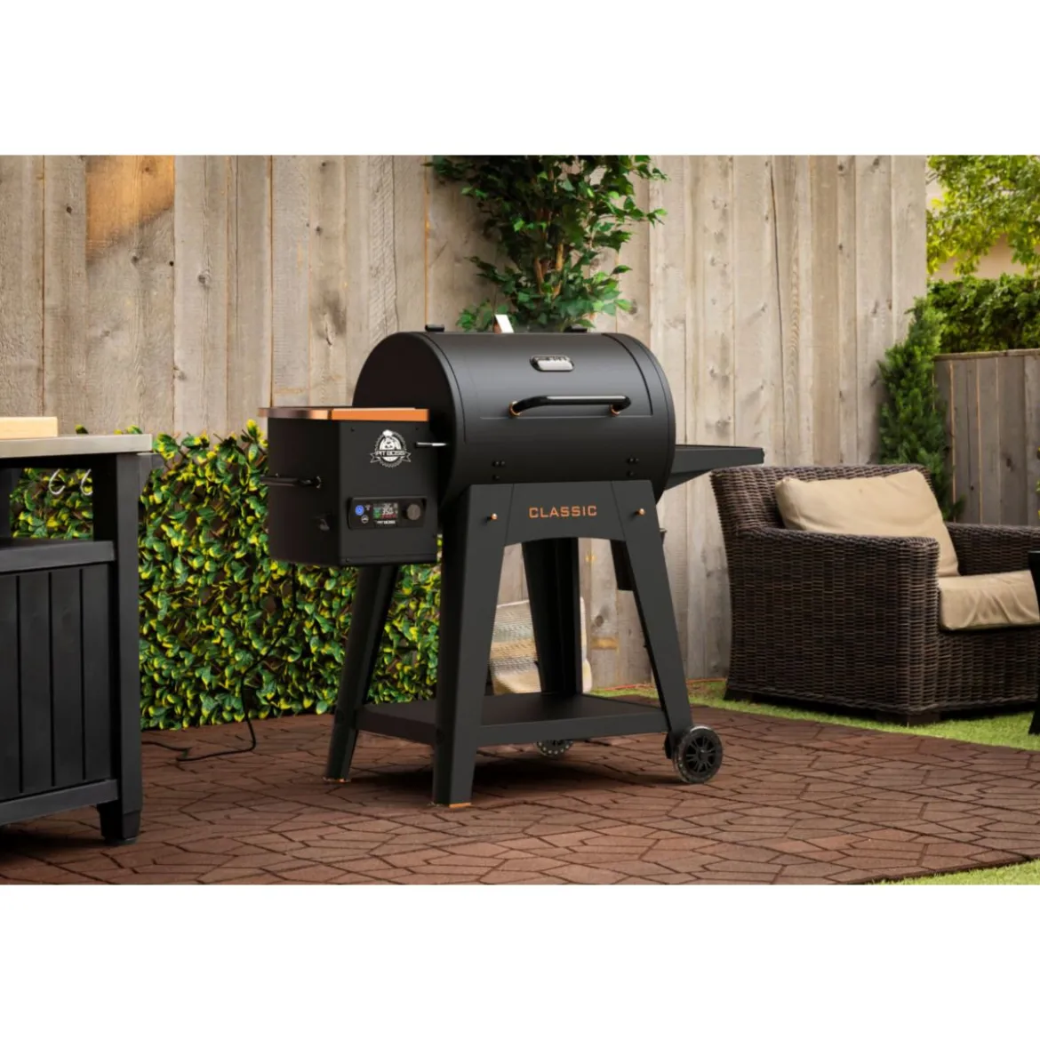 PB Smoker Classic Holzkohlegrill