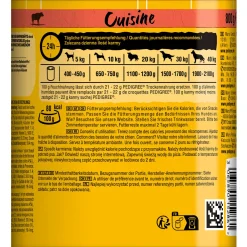 Pedigree Nassfutter Cuisine in Sauce Rind 800 g