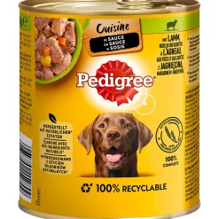 Pedigree Nassfutter Cuisine in Sauce Lamm 800 g