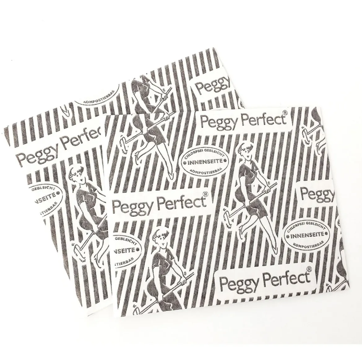Peggy-Perfect Dunstflachfilter 47 x 57 cm 2 Stück mit Wechselhandschuh