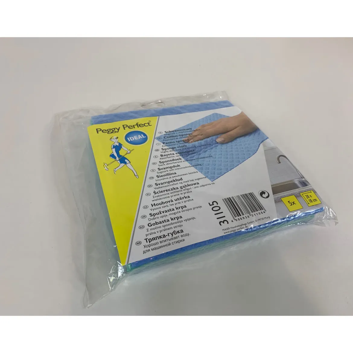 Peggy-Perfect Schwammtuch 5er Packung