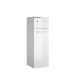Pelipal Highboard Trentino weiß hochglanz 30 x 90,5 x 33 cm