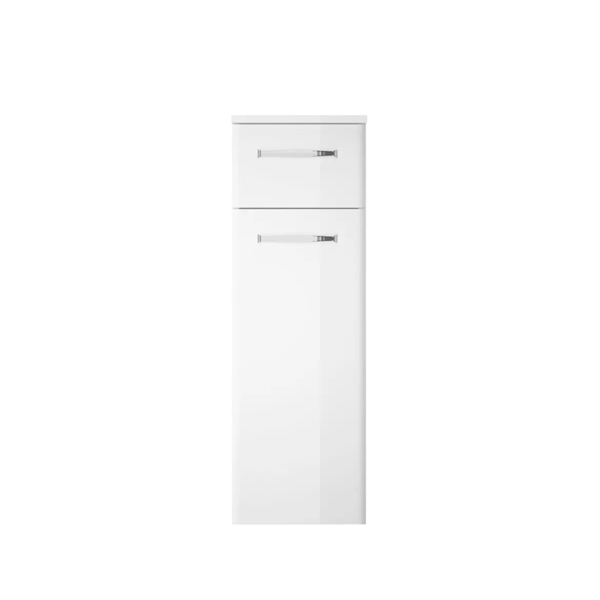 Pelipal Highboard Trentino weiß hochglanz 30 x 90,5 x 33 cm