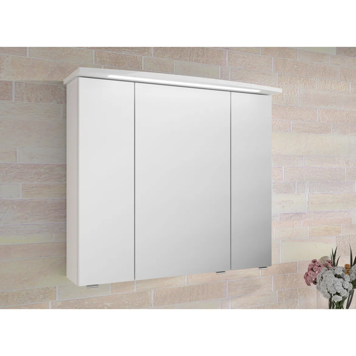 Pelipal Keramikwaschtisch Trentino rechteckig 79 x 2,5 x 51,4 cm