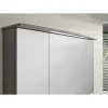 Pelipal LED-Kranzbeleuchtung Asti grau 142 x 1,6 x 26,5 cm