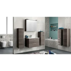 Pelipal Midischrank Trentino grau 30 x 109 x 33 cm