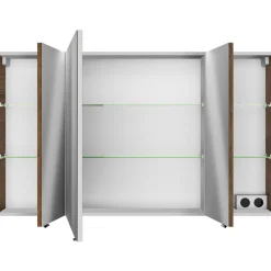 Pelipal Spiegelschrank Asti braun 122 x 1,6 x 26,5 cm
