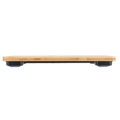 Personenwaage Bambus LCD 30x30 cm braun