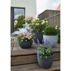 Pflanzgefaess 47/295 Barceo Stony black