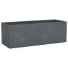 Pflanzgefaess C-Cube Stony black 80/240Long