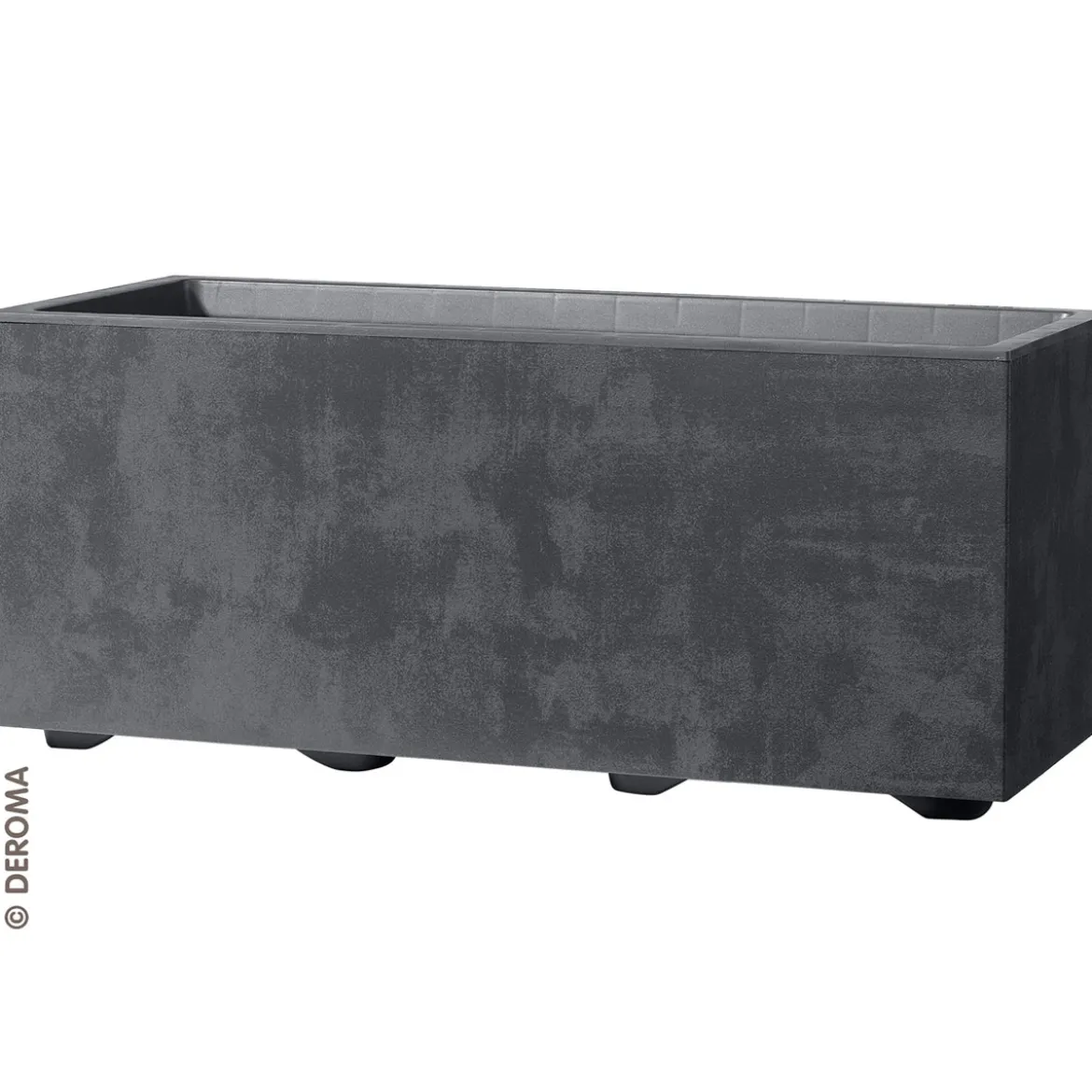 Pflanzkasten Millennium anthrazit 59 x 25 x 25 cm