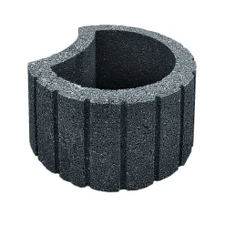 Pflanzring groß 48x30 cm anthrazit