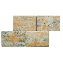 Pflaster Trend 24x16x6 cm Luna Muschel-kalk, Mini-Fase