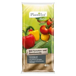 Plantiflor BIO Tomaten- und Gemüseerde torffrei 40 L