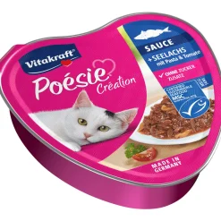 Poésie Sauce Seelachs und Tomate 85g Schale