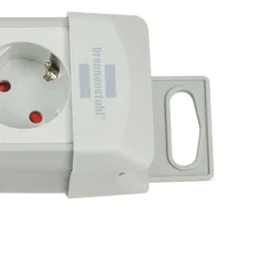Premium-Line 4fach ligrau DE1,8m H05VV-F3G1,5 mit Schalter