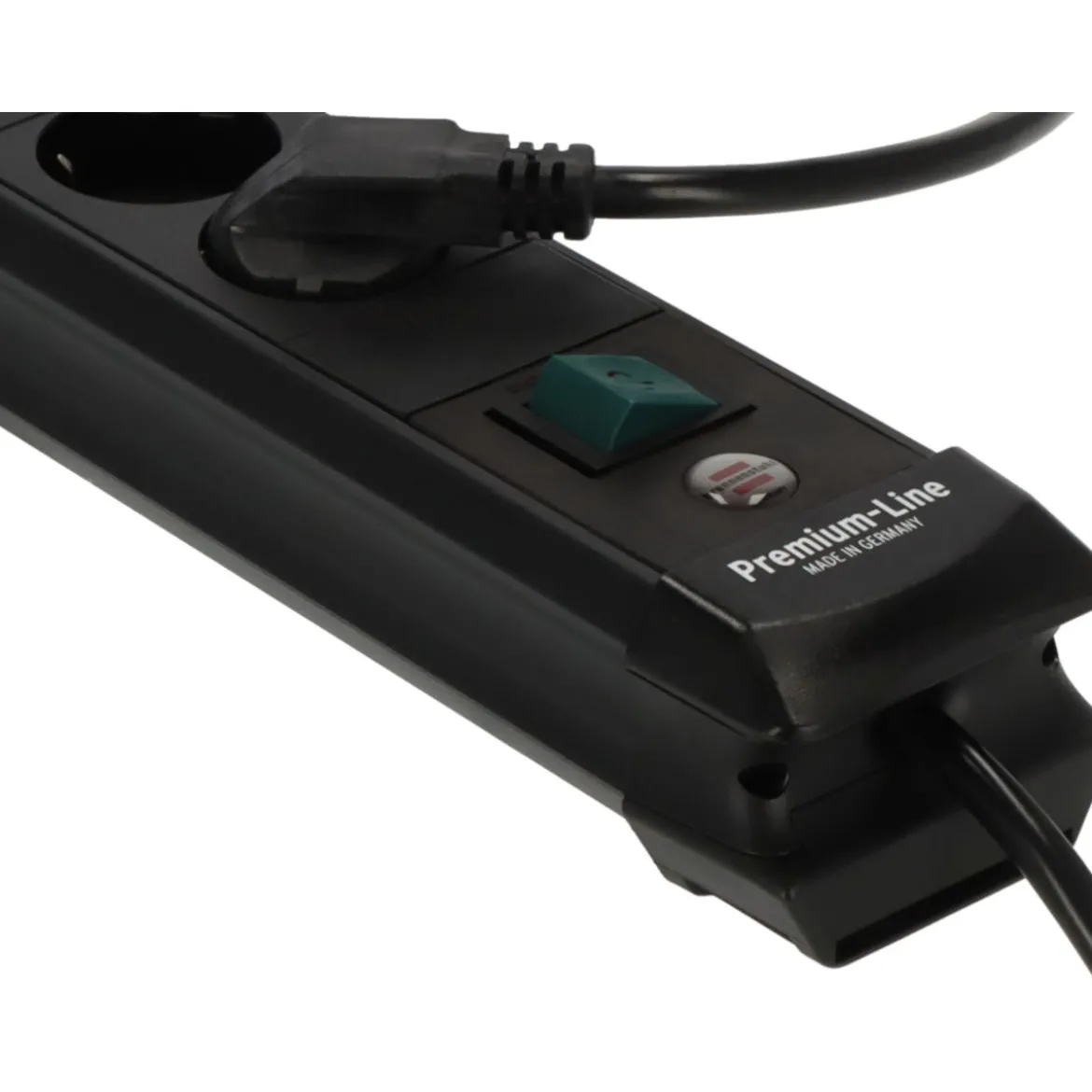 Premium Line 6fach mit USB schwarz 3 mH05VV-F 3G1,5