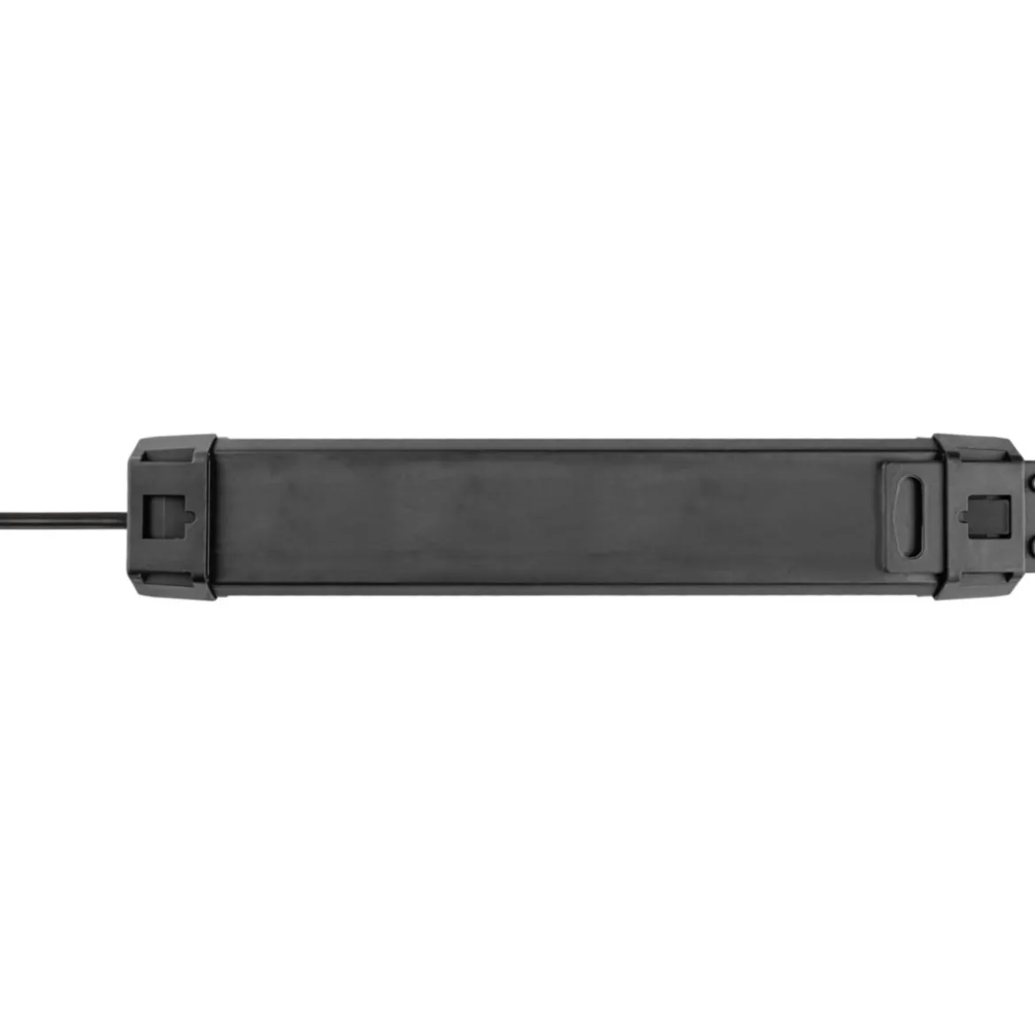 Premium Line 6fach mit USB schwarz 3 mH05VV-F 3G1,5
