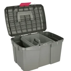Putzbox Siena 26 x 24,5 x 40 cm grau-pink