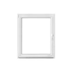 PVC Fenster 71 3-fach Glas 0750/1000LS1flg. DK weiss/weiss