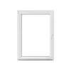 PVC Fenster 71 3-fach Glas 0750/0750LS1flg. DK weiss/weiss