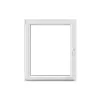 PVC Fenster 71 3-fach Glas 1000/0500LS1flg. DK weiss/weiss
