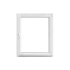 PVC Fenster 71 3-fach Glas 0750/1000RS1flg. DK weiss/weiss