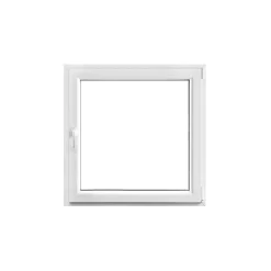 PVC Fenster 71 3-fach Glas 0800/0600RS1flg. DK weiss/weiss