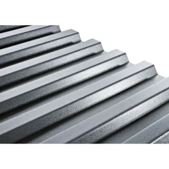 PVC Wellplatte grau Trapez 2000x900Typ 1.2, 1 St = 1,8 m2