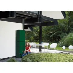 4rainWandtank Slim 330 L dunkelgrün