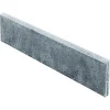 Rasenbord, grau mit Nut und Feder100x25x5 cm