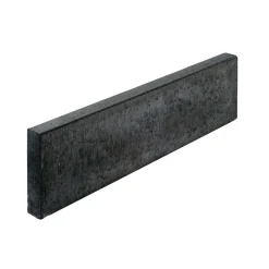 Rasenbord 6x25x100cm anthrazit einseitiggefast