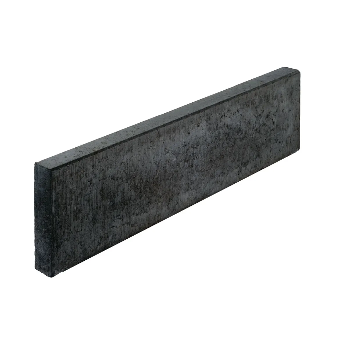 Rasenbord 6x25x100cm anthrazit einseitiggefast