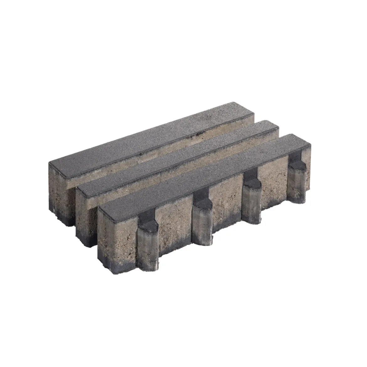 Rasengitterstein ECO City40x20x8cm anthrazit mit Microfase
