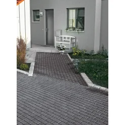 Rechteckpflaster anthrazit, 20x10x6 cm50 Stk./qm, incl. 2 Wuerfel/Lage