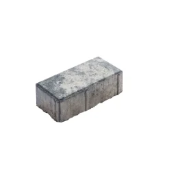Rechteckpflaster 20x10 cm, 6 cm starkGrau-Anthrazit-Melange, 50St/qm incl. 2