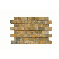 Rechteck 20x10x6 cm Muschelkalk m. Faseincl. 2 Würfel/Lage
