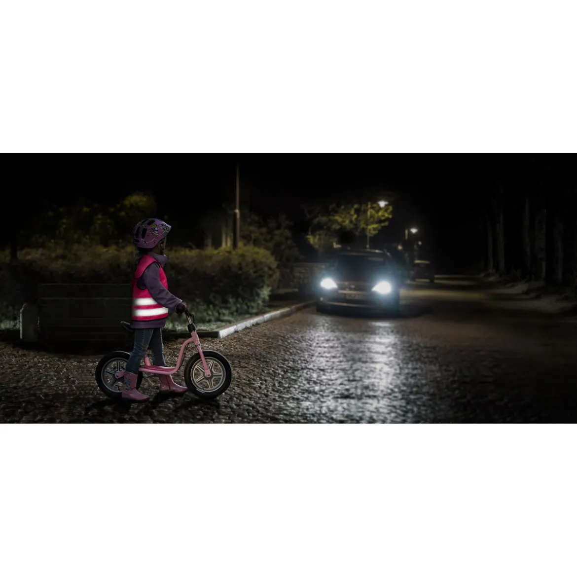 Reer Sicherheitsweste MyBuddyGuard Elefant pink