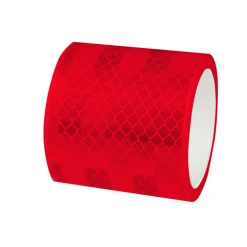 Reflektorband selbstklebend rot 2 m